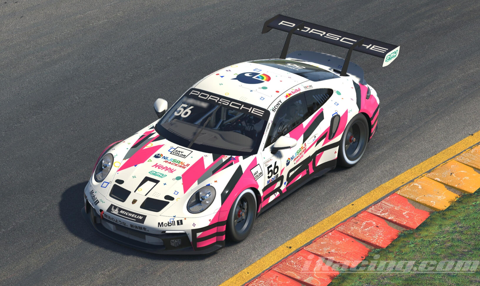 [Fictional] Porsche x Nijisanji Racing Porsche Cup 992