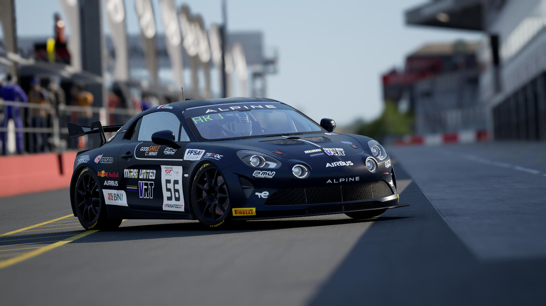 Mirai United VRT - Alpine A110 GT4 - TGT4